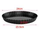 10" Round Aluminum Mold cake Tart Pie Maker Baking Tin Pan Tray Non Stick