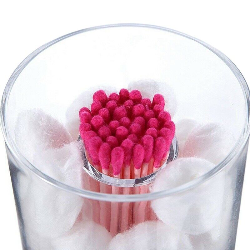 Makeup Organizer Bathroom Storage Multifunction Organizer Cotton Balls And  Q6N4