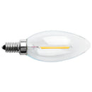 Dimmable E12 2W COB Edison Candle Flame Filament LED Light Bulb Lamp 10*3.5 D1Z5