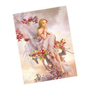 Ribbon Embroidery Cross Stitch Kits DIY Home Decor Embroidery Set 48*60cm,
