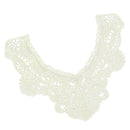 Cotton Flower Neckline Lace Collar Venice Applique Sewing Trim For Women