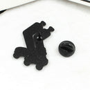 New Unisex Cartoon Skate Foot Shape Enamel Brooch Pin Collar Shirt Badge