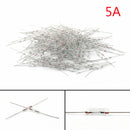 200Pcs Glass Fuse Tube Axial With Lead Wire Fast Blows Fuse 3x10mm 250V/5A BS1