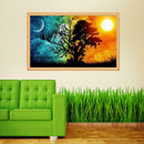 Full Drill Diamond Tree Painting DIY Mosaic Cross Stitch Embroidery Decor