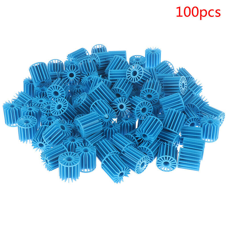 100pcs 15*16mm Bio Balls Aquarium Pond Filter Biological Filtration Me Nw