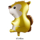4pcs Animal Foil Balloons Birthday wedding Forest Party Decorations ball lcJ Gw