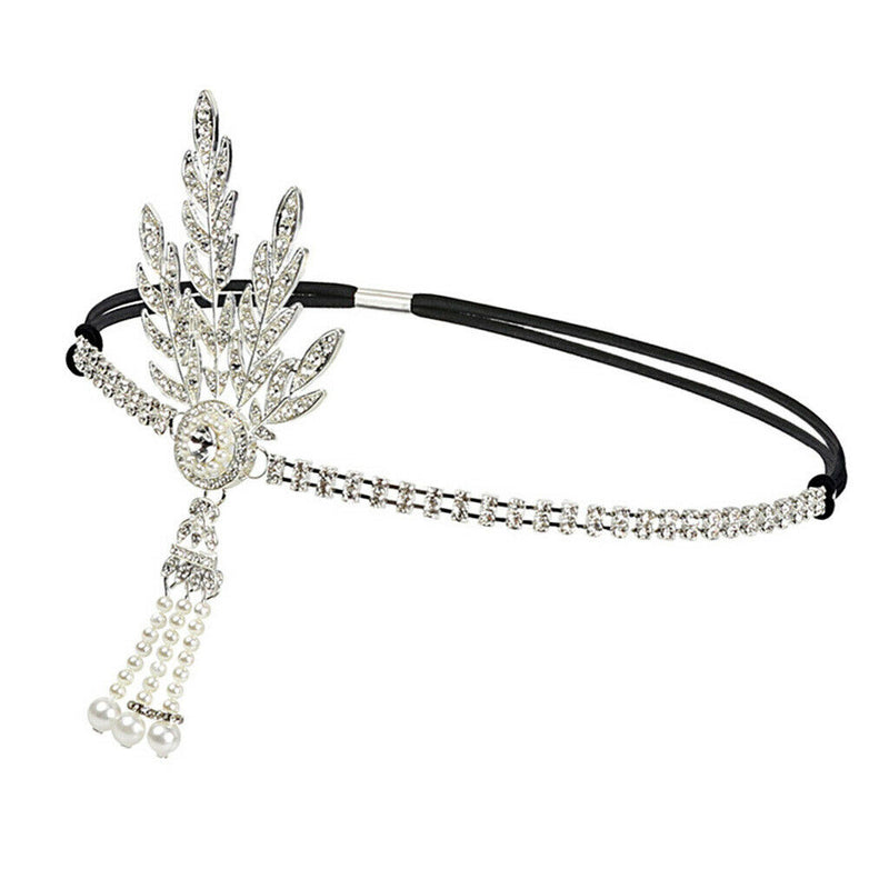 3pcs Elegant Lady Headband 1920s Style Hair Accessory Party Decoration