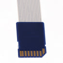Flexible Extender for Micro SD to Micro SD Card Extension Cable Adapter 25cm