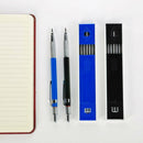 2mm 2B Lead Holder Automatic Mechanical Drawing Drafting Pencil+12 Leads Refills