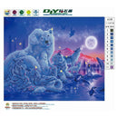 DIY 5D Diamond Embroidery Painting Cross Stitch Kit Tiger Animal Home Decor