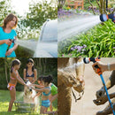 2 Pack Garden Hose Nozzle, 8 Adjustable Hose - High Pressure Hand Sprayer f
