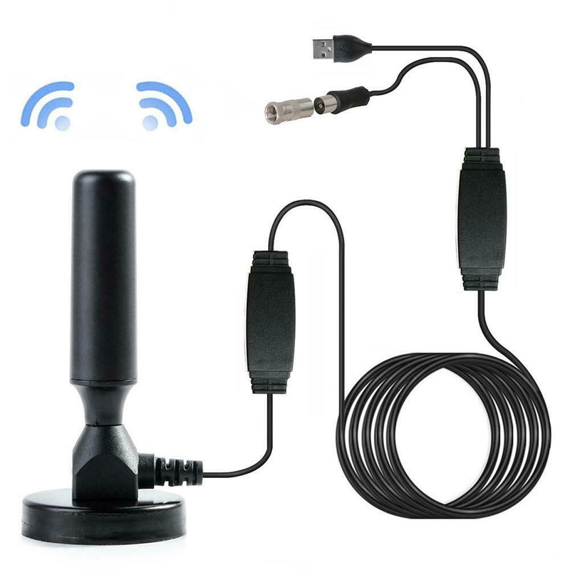 120 Miles 1080P Indoor Digital TV Antenna Signal Receiver Amplifier TV Radius