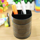 Home Office Plastic Desk Tidy Stationery Pen Organiser Holder +4 Drawer