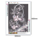 5D DIY Full Drill Diamond Painting Cross Stitch Embroidery Kit (Flower01)