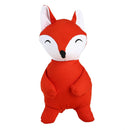 Plush Squeaky Dog Molar Bite Chew Toys Cute Animal Puppy Soft Playing (Red) A