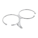 Boat Ship 2-Ring Cup Holder Stainless Steel Ringlike Drink Holder For Marine .