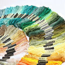 250 skeins of yarn for cross needle embroidery knitting multicolored croche