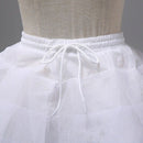 White Short Petticoats Women A Line 3 Layers Underskirt For Wedding Dress Q5Q2