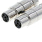 1 Pair(2 Packs) 4-Pin Mini XLR 5mm Socket Head Female Audio Jack Connector Set
