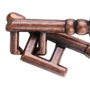 4pcs Alloy Brain Teaser Puzzles Puzzle Box for Adults Puzzle Games Brain Puzzles