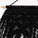 Fringed Woven Wall Hanging â€“ Color Boho Chic Bohemia Home Geometry Art Mode