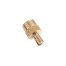 10pcs Coppe Slotted Head Valve Stem Caps Auto Car Motorcycle Schrader Valve