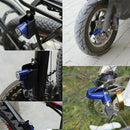 Motorcycle Bicycle Bike Safe Anti-theft Disk Disc Brake Rotor Lock Two Keys