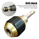 60mm Mini Hexagonal Screwdriver 1/4 Hex Shank Impact Driver Drill Chuck Durable