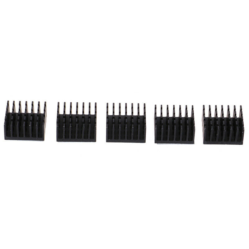 5pcs Computer Cooler Radiator Aluminum Heat sink for Electronic Chip 25*25*1 Gn