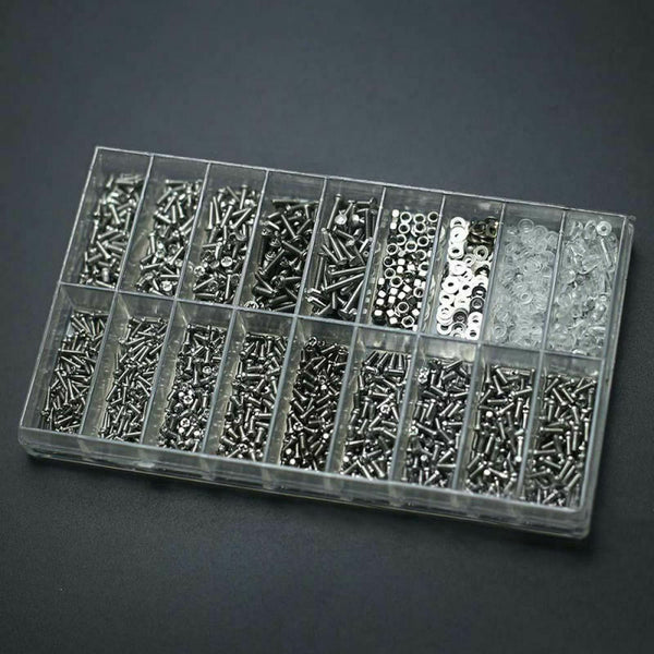 Eye Glasses Sunglasses Screw Nut Nose Pad Optical Repair Tool Assortment Kit gfd