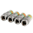 4 Pcs Car Auto Tire Monitor Valve Dust Cap Pressure Indicator Sensor Eye
