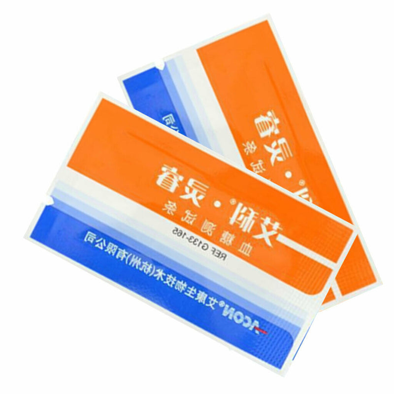 25Pcs Test Strips+ 25Pcs Lancets Needles For Blood Glucosemeter Glucose Diabetic