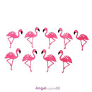 9pcs Flamingo Xmas Garland Bunting Banner Pennant Kids Room Party Decor