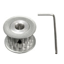 Aluminum Timing Belt Pulley 15 Teeth 8mm Bore 16mm Width Stepper Motor L8L4