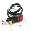 Electric Start Stop On Off Button Kill Switch Motorcycle Dirt ATV Quad BikeS Cy
