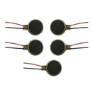 5X DC 3V Pager Cell Phone Mobile Coin Flat Button 1030 Vibration Micro Motor New