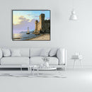Painting By Numbers Kit DIY Boat Lighthouse Canvas Oil Art Picture Craft