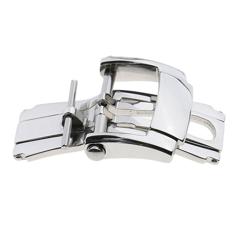 1 piece stainless steel buckle with pin screw-in pin buckle for leather watch