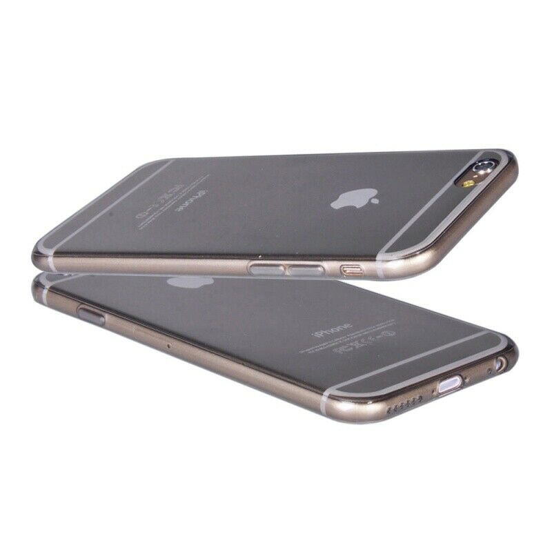 5X(Ultra Thin Transparent Crystal Clear Soft TPU Case Skin Cover For iPhon I4O2)
