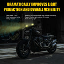 2X LED Work Light Amber Fog Bar Driving Pod Spot Lamp Offroad SUV Motorcycle Nw
