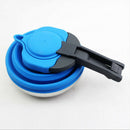 Portable Folding Silicone Water Kettle 1.2L Water Pot Outdoor Camping Trave