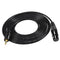 3.5mm TRS Stereo Male to XLR Female Balanced Audio Microphone Cable 1.5m