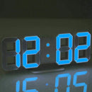 Multifunctional LED Clock Large LED Digital Wall Clock 12H / 24H Time Displ D1D4