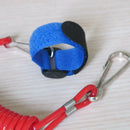 3 Paddle Leash Stand Up Paddle with Foot Strap Carabiner Surfboard Leash