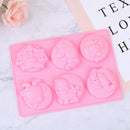 Twelve Constellations Mold DIY Silicone Cake Pudding Jelly Waffle Baking Mol Hn