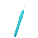 Aluminum Crochet Hook With Soft Grip Handles Knitting Weaving Needles 5.0mm