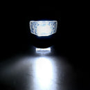 5X(Waterproof Double White LED Light with Black Silicone for Bicycle L7J9)