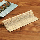 Sushi Mat Bamboo Maker Kit Rice Roll Mold Kitchen DIY Mould Roller Rice Paddl FT