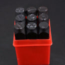 36*Alphabet Numbers Stamps Craft Set Letters Punch Steel Metal Leather Too UTL