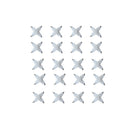 20pcs Hooks Accessories For Photos Mirror Plaid Hard Wall Frame Transparent